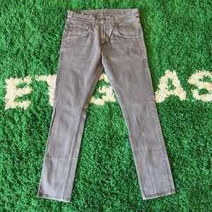 Levis 511 Gray Denim Jeans Mens Size 32x32 Skinny Fit